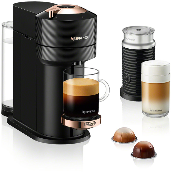 Nespresso Vertuo Next Coffee and Espresso Machine Bundle with Aeroccino